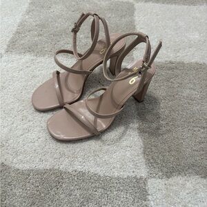 MIX No. 6 Women's Tan Strappy Heels